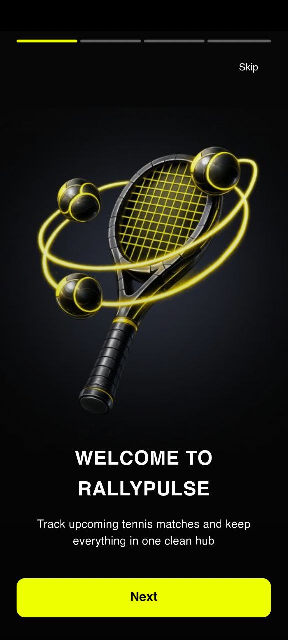 Beton Tennis Live Scores app screenshot